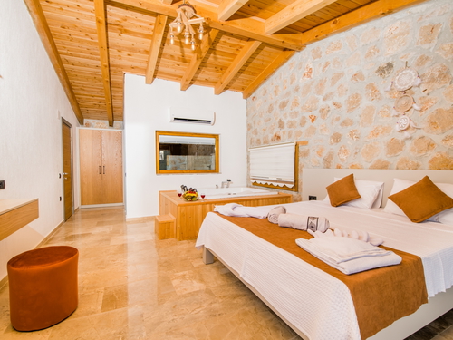  gece  -  Kasım
  | Kalkan Ulugöl Lüks Villa (6 Kişilik, Doğa Manzaralı, Hamam, Saunalı)